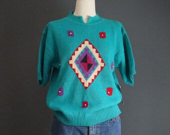 90s Southwest Design NOS Sweater Top