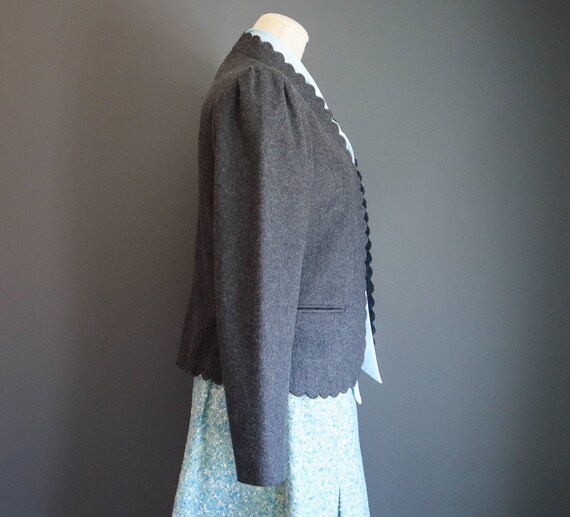 80s Scallop Edge Jacket by Sasson - image 5