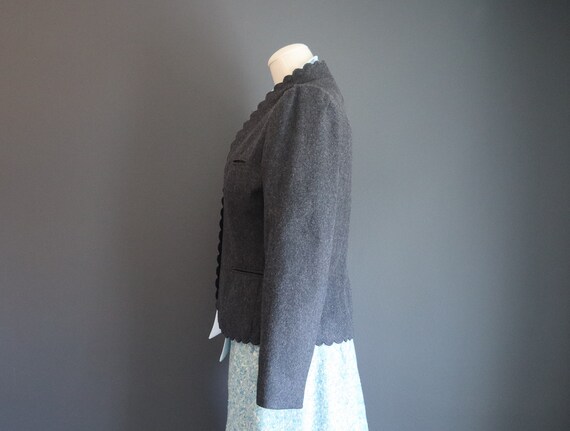 80s Scallop Edge Jacket by Sasson - image 8