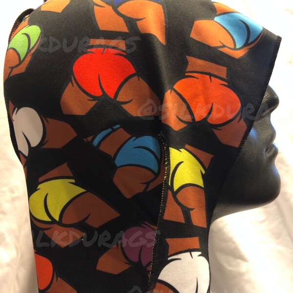 Booties Durag in Black