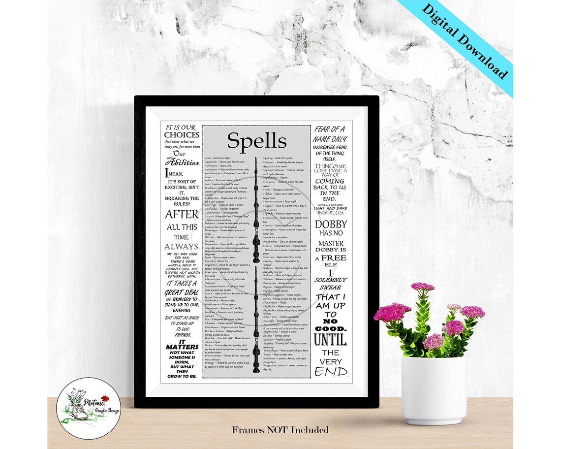 Zauberspruch Zauberspruch Zauberer Zauberzauber Zauberzauber Etsy