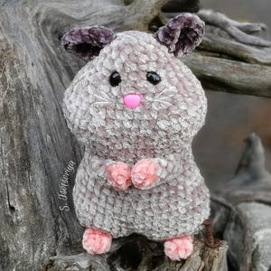 Begging Hamster Amigurumi — Easy Crochet Pattern — Crochet Tutorial in English & German  — Gift for Hamster Lovers