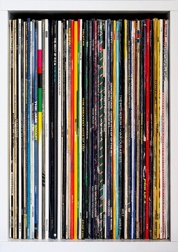 アート・デザイン・音楽 Vinyl Records and Covers by Artists vibrant-pop-art-graffiti-