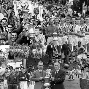 Aston Villa 1957 FA Cup Gewinner Poster Druck Aston Villa Kunstdruck Poster Drucke 79 Poster Wand Kunst Fußball Vatertag