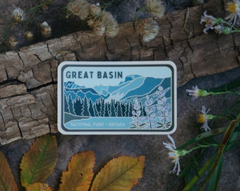 Great Basin National Park Sticker | National Park Decal | Nevada Vinyl Sticker