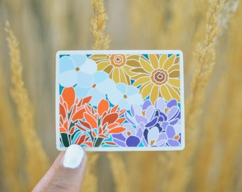 Wyoming Wildflower Sticker | Wyoming State Floral Sticker | Outdoor Floral Wildflower Sticker