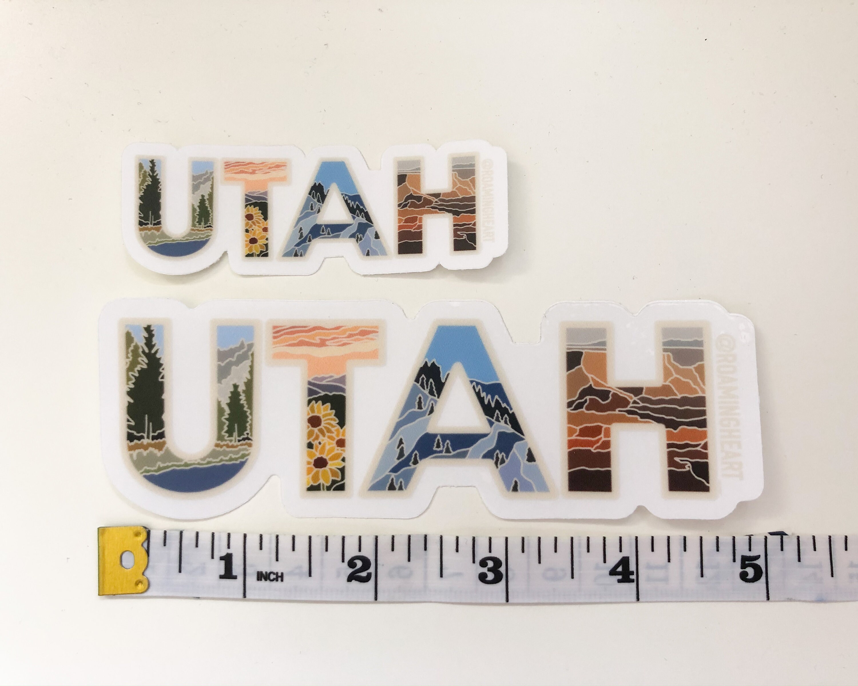 UTAH Clear Sticker Utah State Sticker for Laptop Waterbottle - Etsy