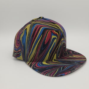 Marbled Cotton Flatbill Hat