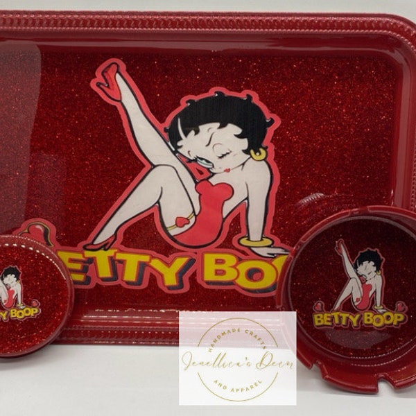 Betty Boop Tray Set