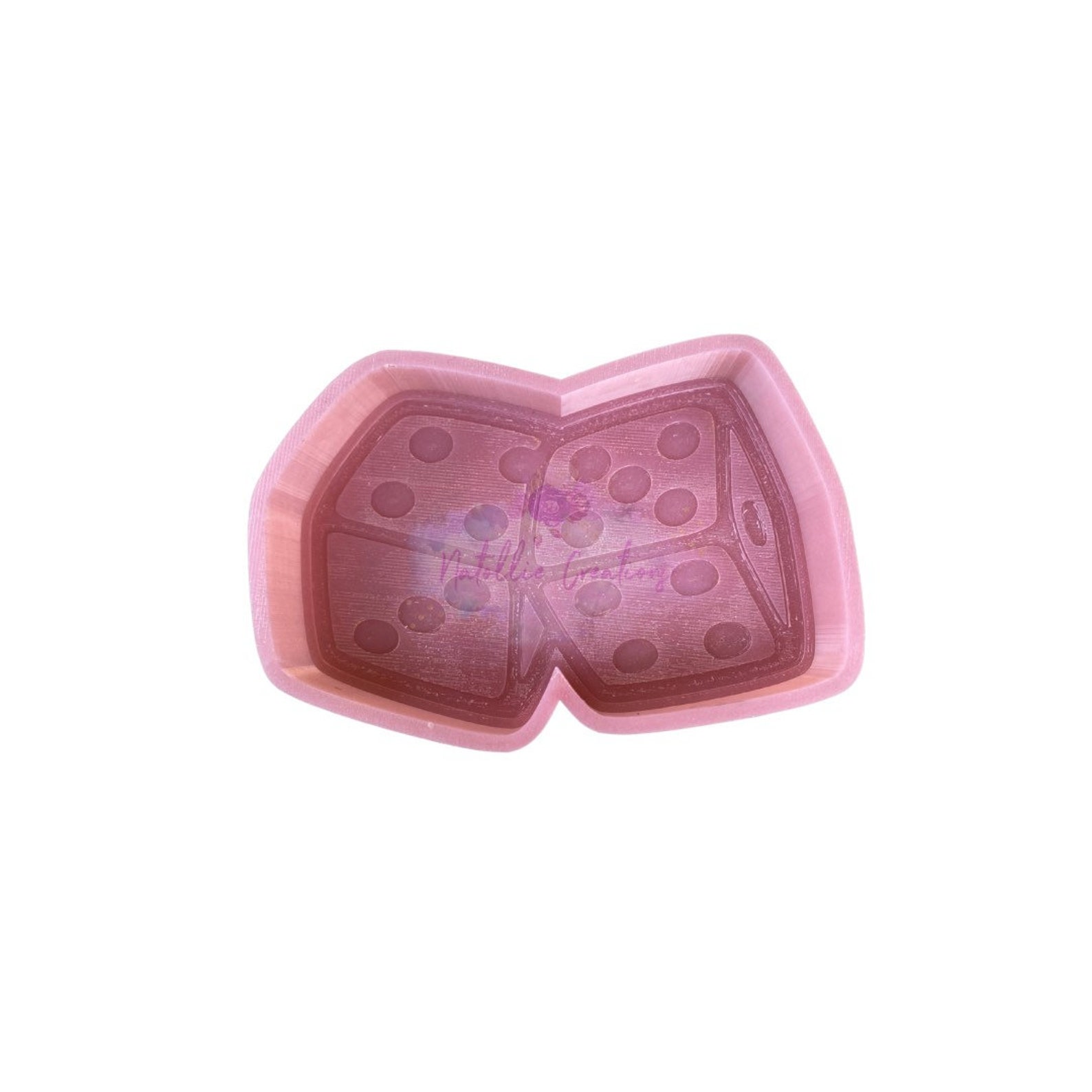 Fuzzy Dice Freshie Silicone Mold Car Freshie Mold Silicone Etsy UK