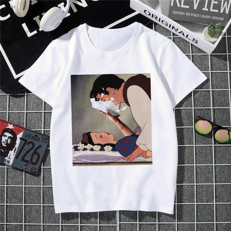 snow white pie in face shirt