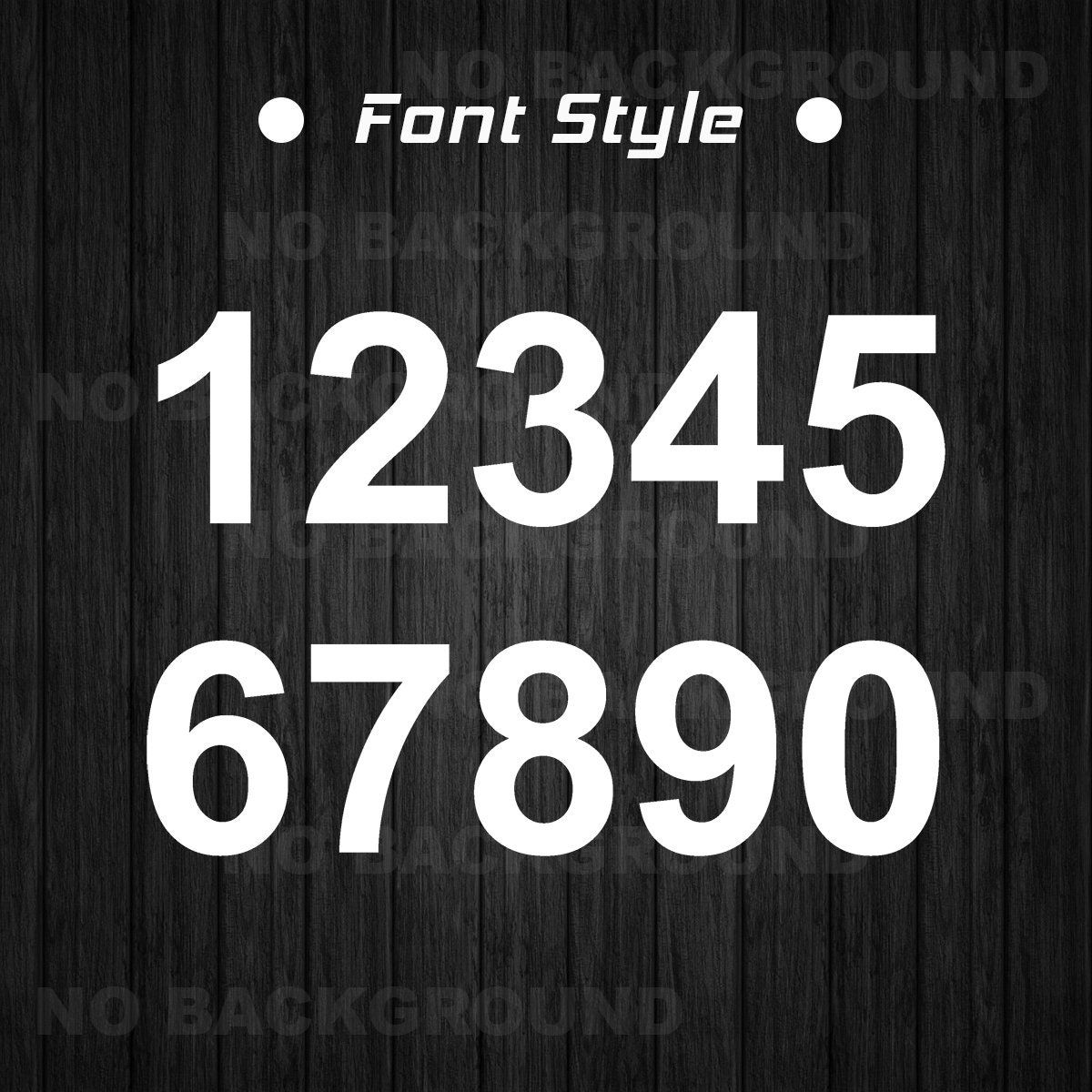 Mailbox Address Numbers Decal Sticker Die Cut - Etsy