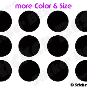 Polka Dot Decals Sticker Outdoor Window and more