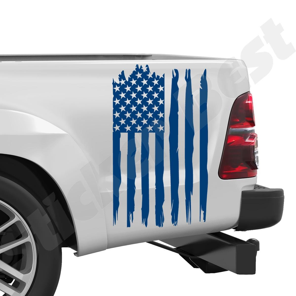 thumbnail image 2 of USA American Flag Vinyl Decal Sticker – Car, Truck, Or Any Outside Surface 2 of 6