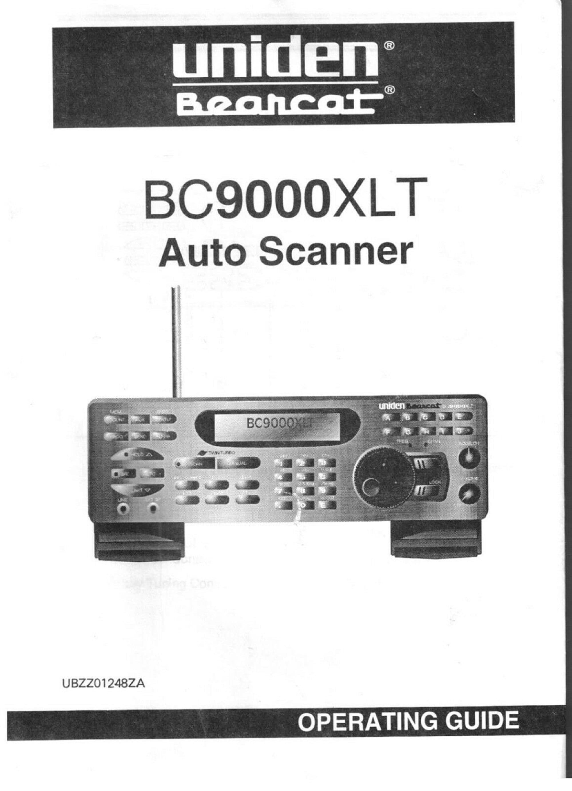 Uniden BC9000XLT BC 9000 XLT Bearcat Police Scanner Radio Etsy