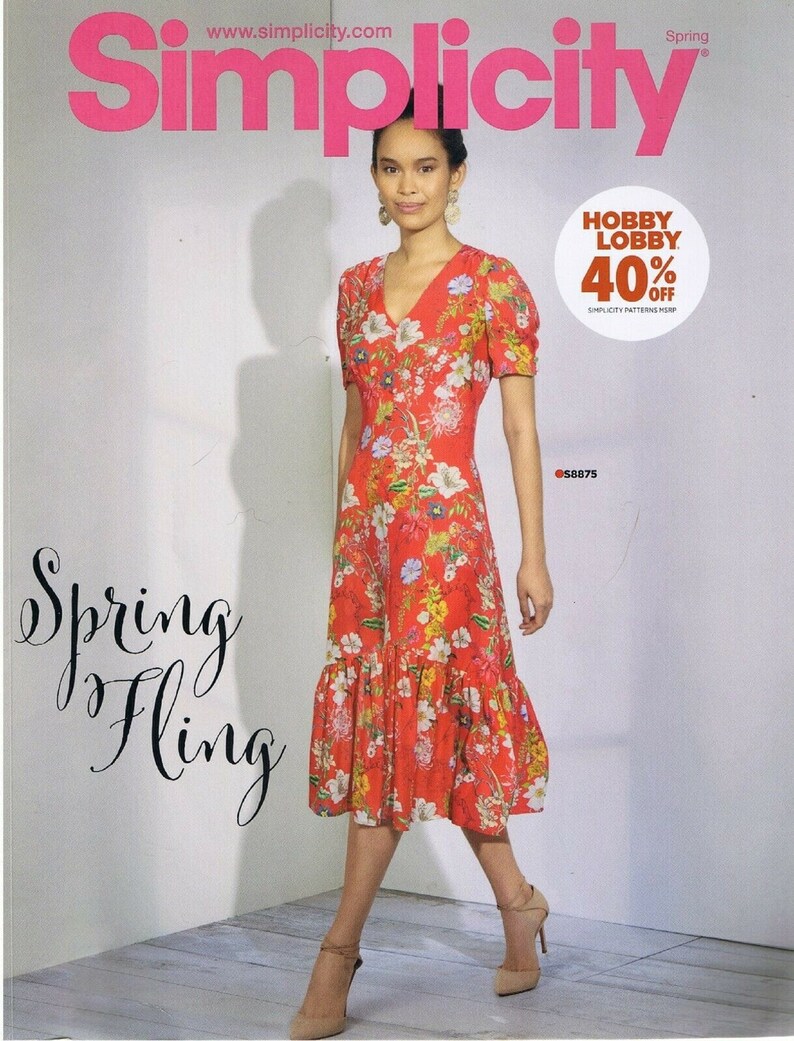 Simplicity Spring 2019 Store Counter Sewing Pattern Catalog Etsy