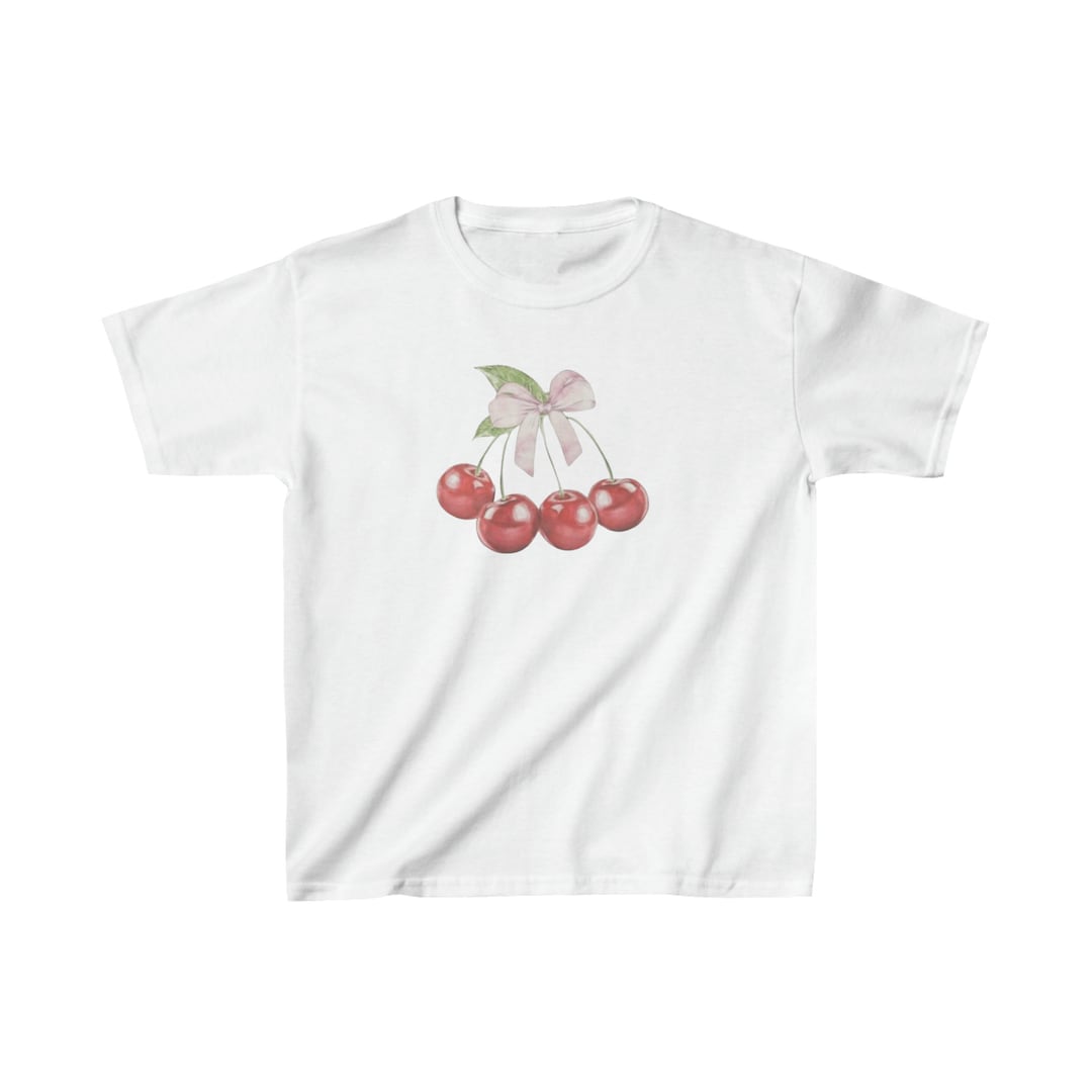 T-shirt bébé cerise