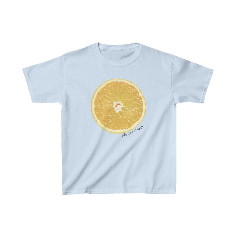 Baby-T-shirt met citroenfruit | Op de jaren 2000 geïnspireerd cropped shirt | Trendy damestop voor leuke zomerse vibes | Uitdagend Y2K-bijgesneden shirt afbeelding 5
