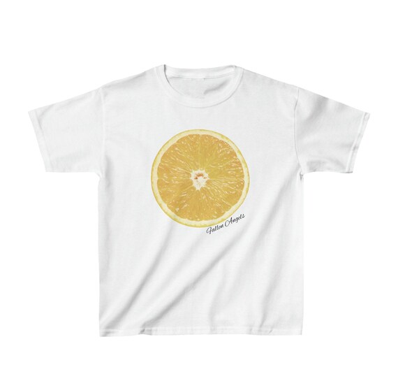 Lemon Fruit Graphic Baby Tee | Y2K 2000s-Inspired Cropped Shirt | Trendy Women’s Top for Fun Summer Vibes  | Bold Y2K Cropped Shirt