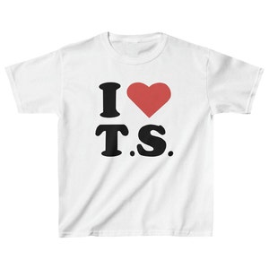 I Love T.S. Baby Tee image 1