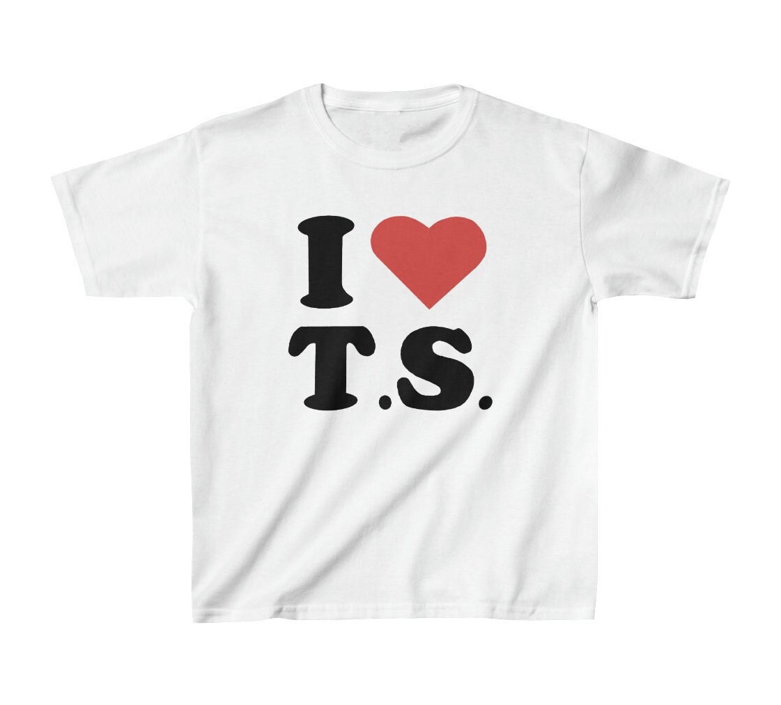 I Love T.S. Baby Tee Etsy Australia