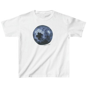 Blueberry Fruit Baby Tee | Cute and Trendy Y2K Graphic Crop Top | Fun Summer Fashion for Women | Fun 2000s Y2K Cropped Shirt