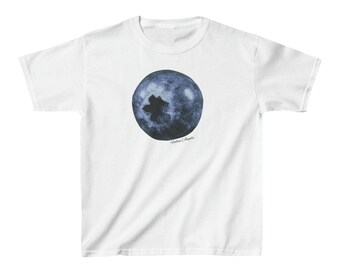Blueberry Fruit Baby Tee | Cute and Trendy Y2K Graphic Crop Top | Fun Summer Fashion for Women | Fun 2000s Y2K Cropped Shirt