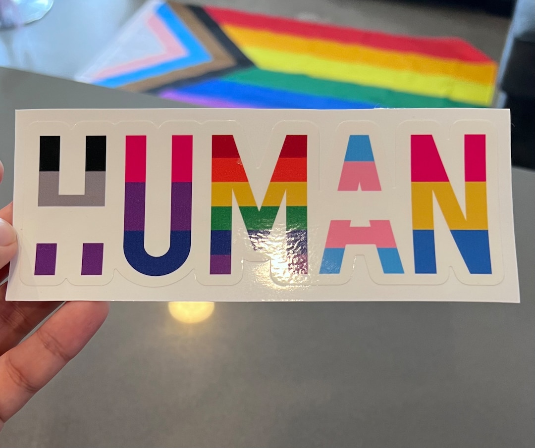 HUMAN STICKER - Etsy