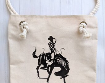Rodeo Tote Bag Etsy