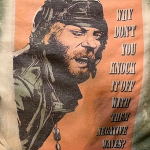 Kelly&#39;s Heroes &quot;Oddball TShirt&quot;. Negative Waves