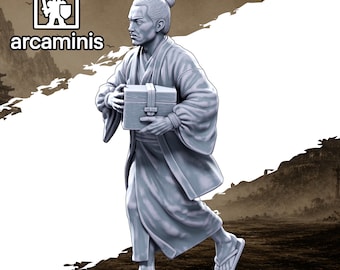 Village and Town Folk"Village Doctor" #35 Unpainted  3d printed in Resin