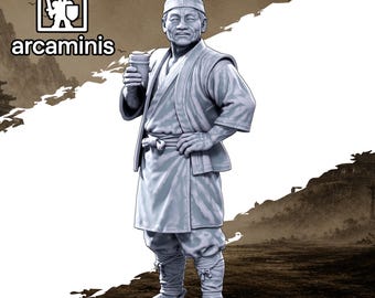 Village and Town Folk"Master Brewer" #46 Unpainted  3d printed in Resin