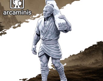 Village and Town Folk"Village Builder" #38 Unpainted  3d printed in Resin