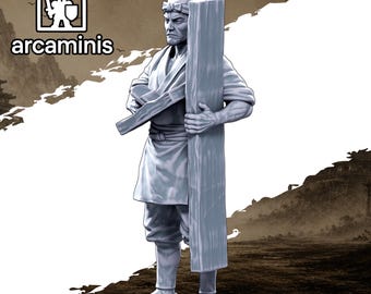 Village and Town Folk"Woodworker" #42 Unpainted  3d printed in Resin