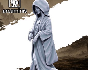 Village and Town Folk"Wandering Female Spirit" #28 Unpainted  3d printed in Resin