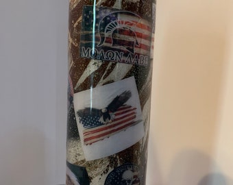 30 oz Hand crafted tumbler 2nd Amendment (Gun Rights) Tumbler