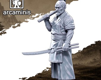 Village and Town Folk"Sworsmith" #41 Unpainted  3d printed in Resin