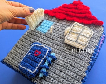 Crochet Quiet Book PDF Pattern: Home Improvement Amigurumi Activity