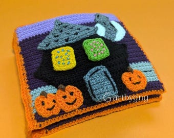 Halloween Crochet Quiet Book PDF Pattern: Toddler Activity Toy