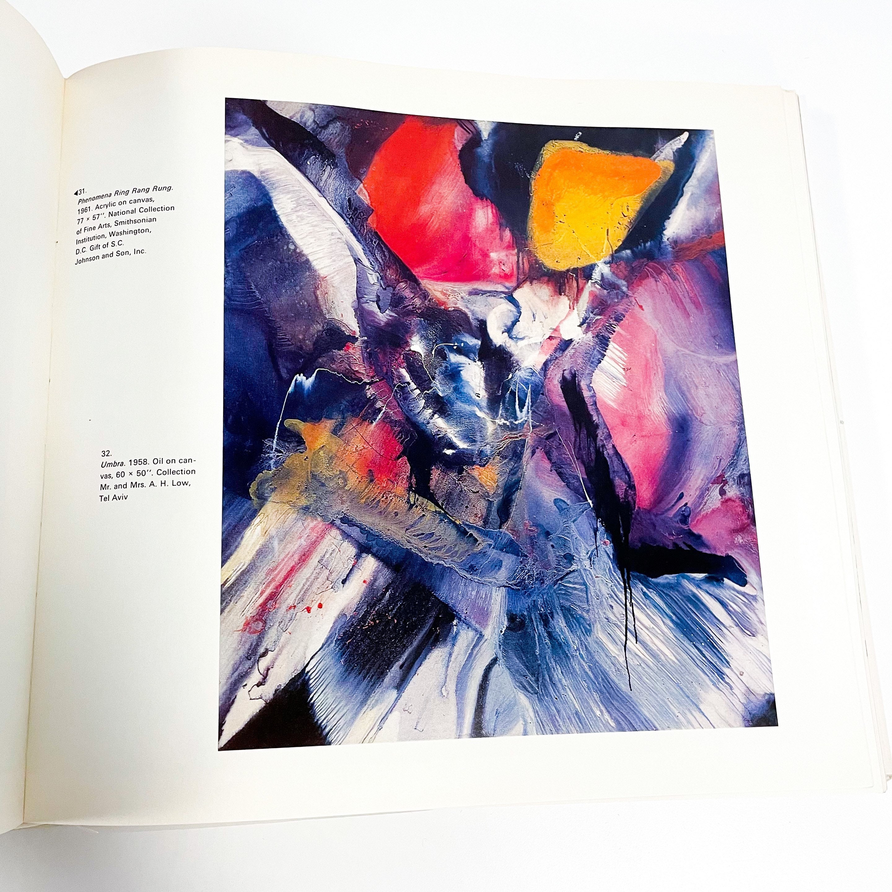 1973 First Edition Paul Jenkins Hardcover Art Book by