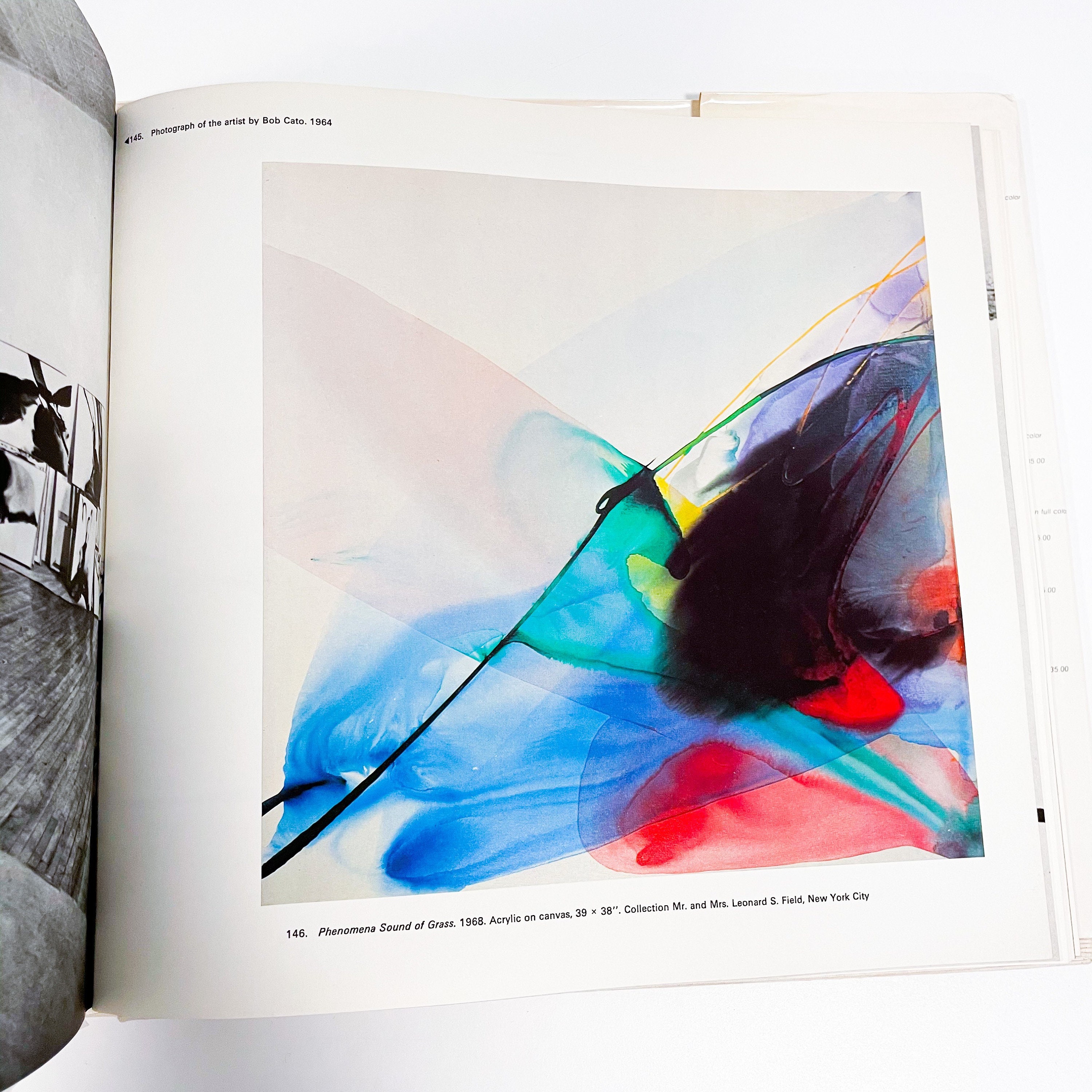 1973 First Edition Paul Jenkins Hardcover Art Book by