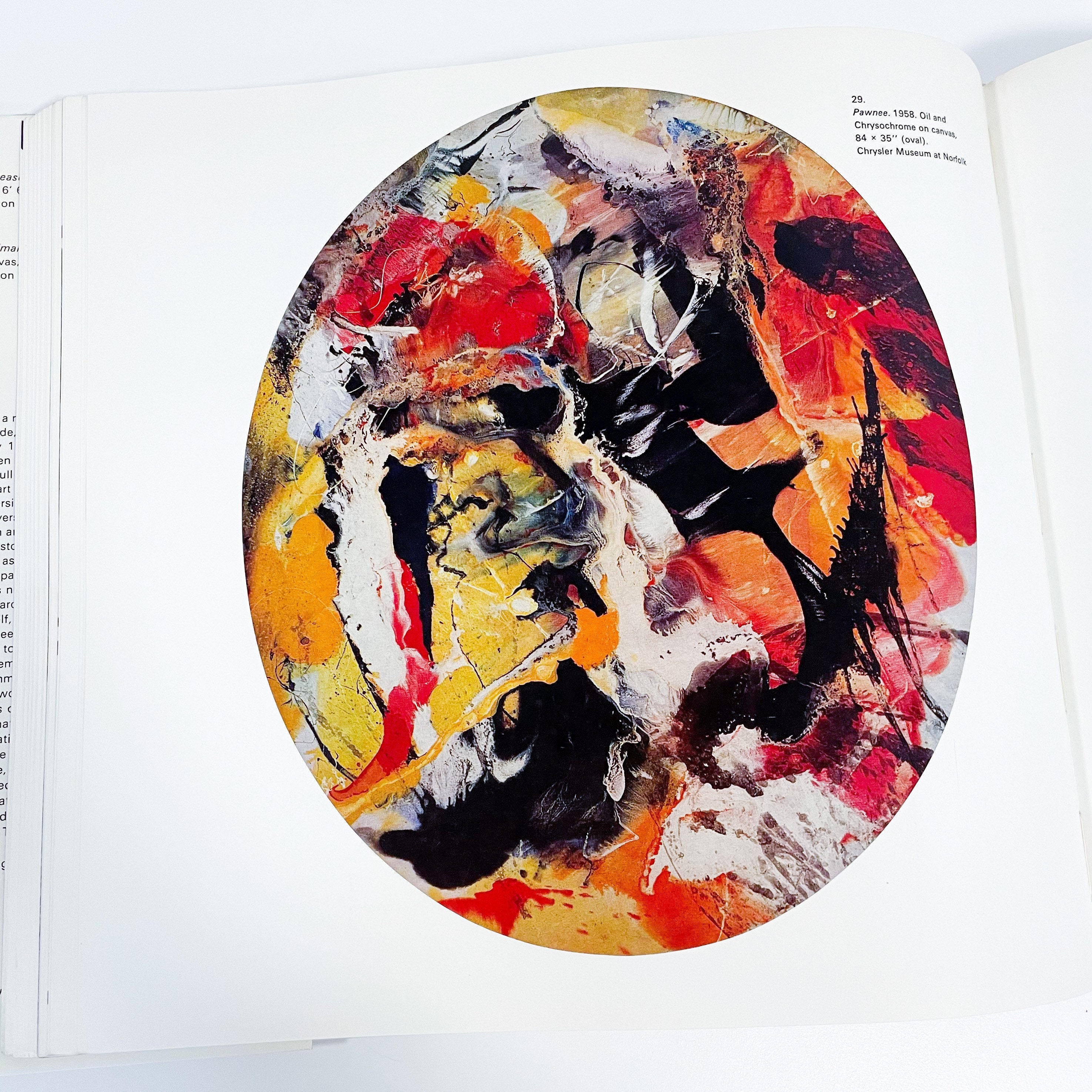 1973 First Edition Paul Jenkins Hardcover Art Book by