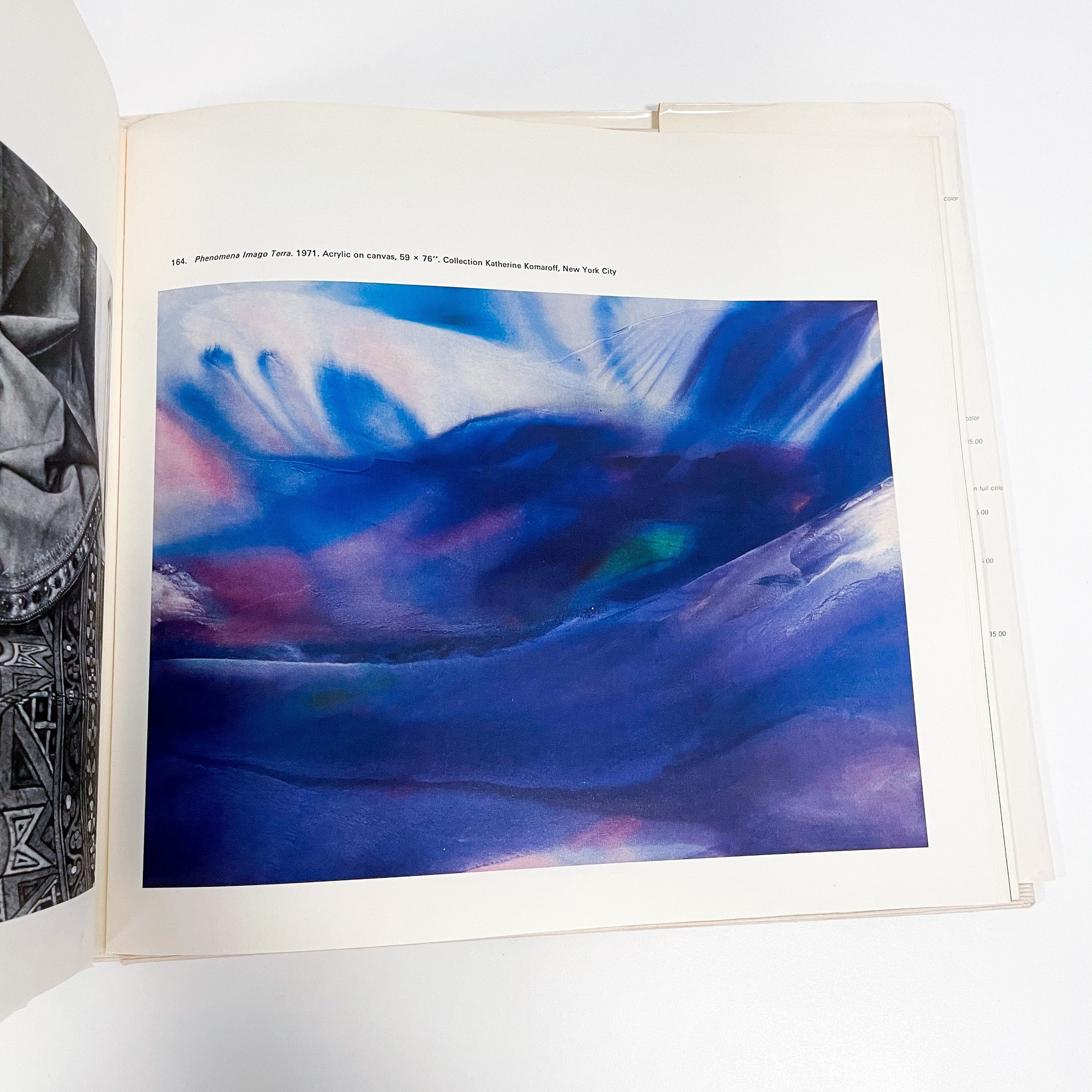 1973 First Edition Paul Jenkins Hardcover Art Book by