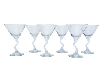 Squiggle Martini Glasses main image 0