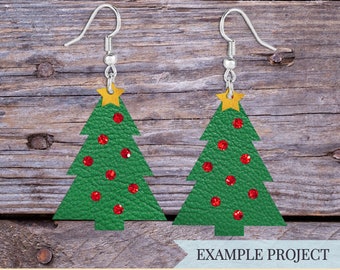 Download Tree Earrings Svg Etsy PSD Mockup Templates