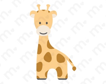 Download Baby Giraffe Svg Etsy