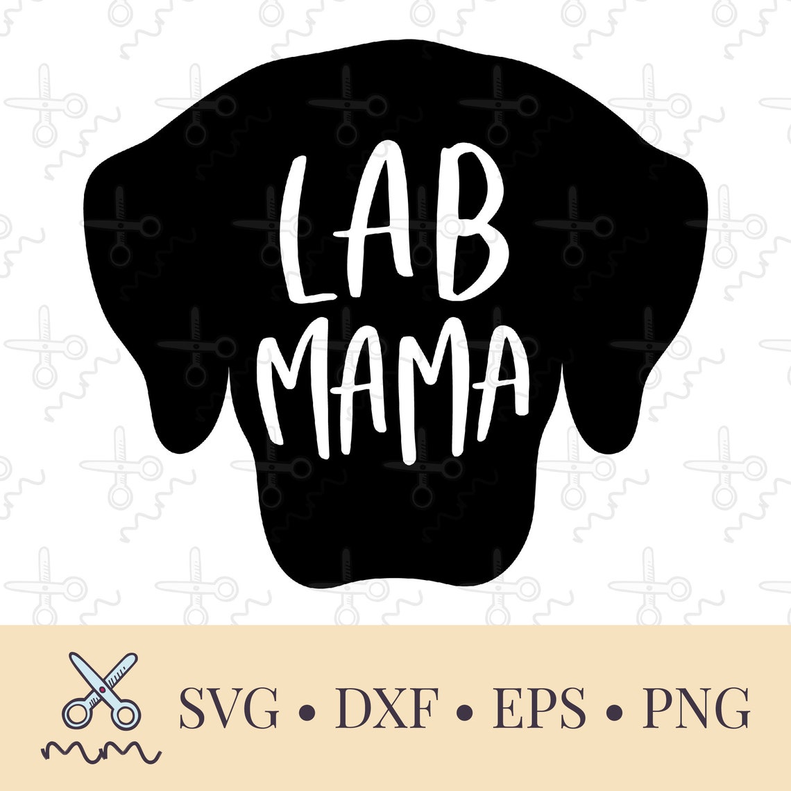 Lab Mama SVG Labrador Retriever Mom SVG Dog Mom Svg Eps Etsy