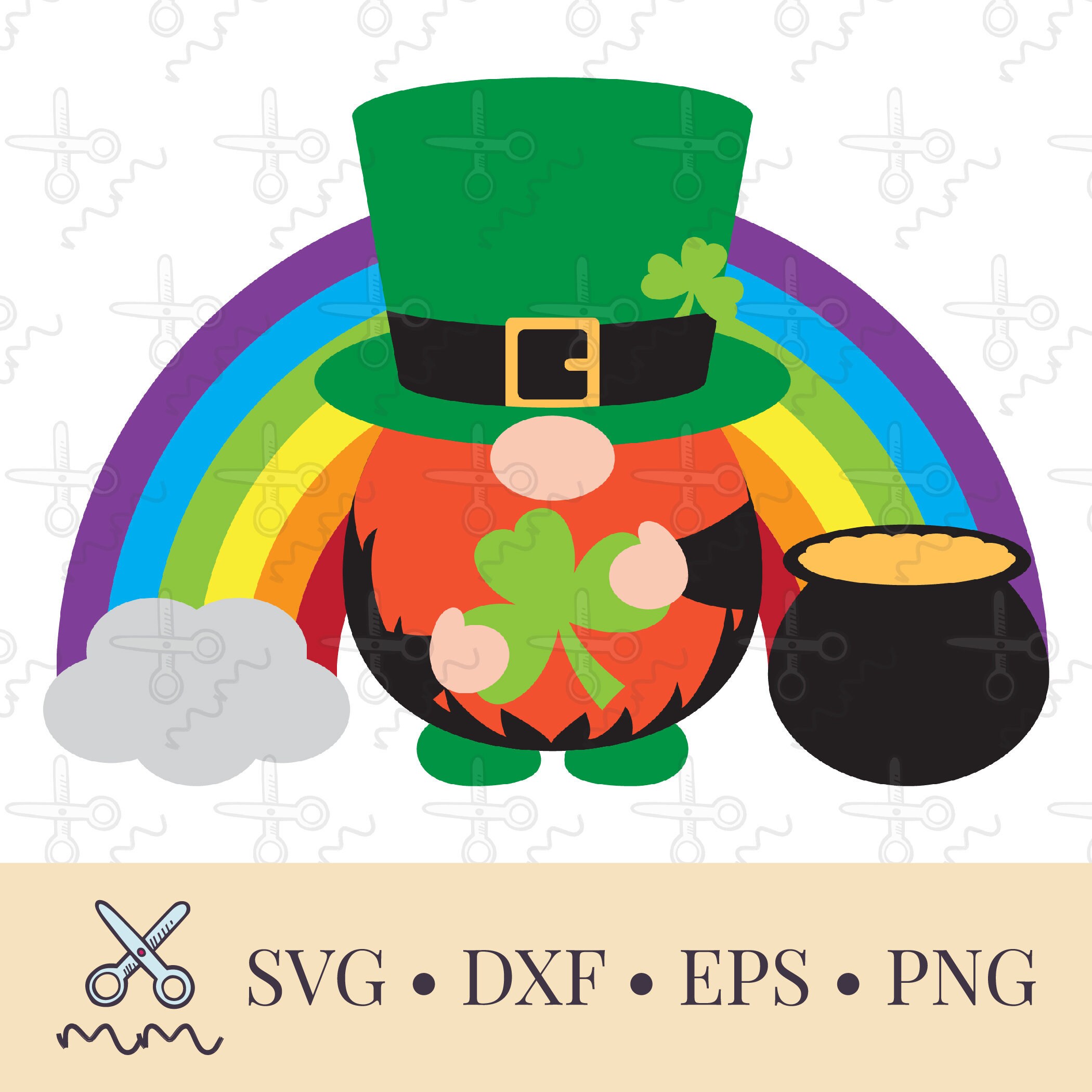 Download St Patrick S Day Svg Leprechaun Gnome Svg Leprechaun Etsy