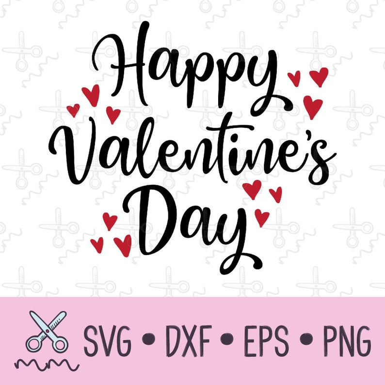 Feliz Día de San Valentín SVG Día de San Valentín SVG Corazón | Etsy