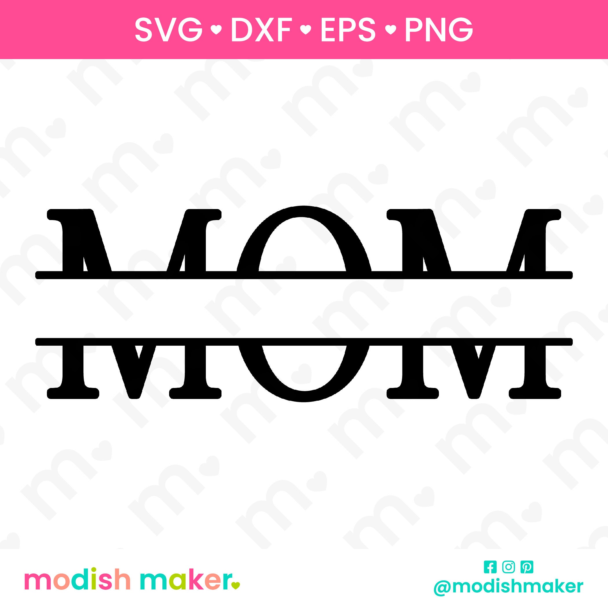 Mom SVG Split Mom SVG Mother's Day SVG Mom Split Svg  Etsy Canada
